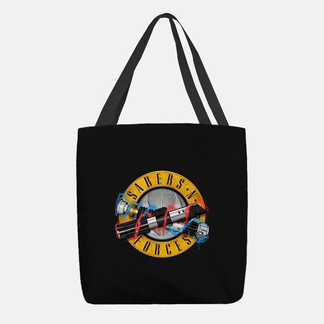 Forces N Sabers-none basic tote bag-CappO