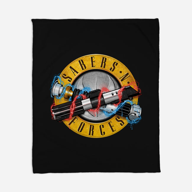 Forces N Sabers-none fleece blanket-CappO