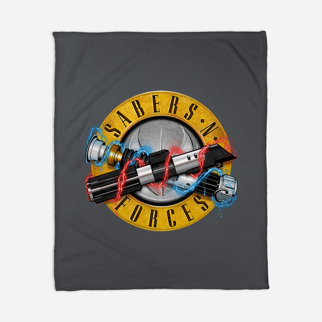 Forces N Sabers-none fleece blanket-CappO