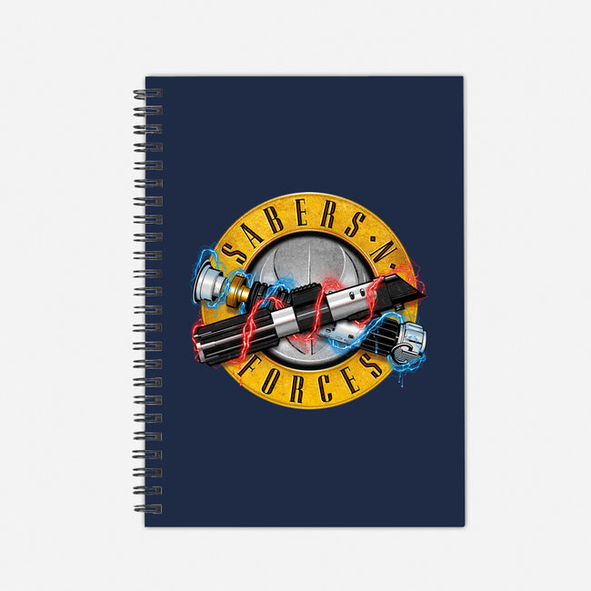 Forces N Sabers-none dot grid notebook-CappO