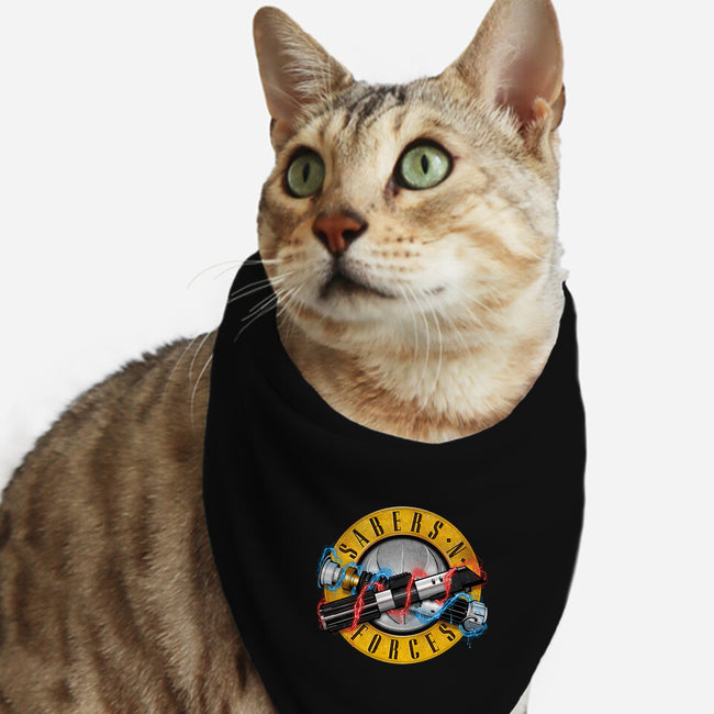 Forces N Sabers-cat bandana pet collar-CappO