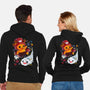 Halloween Deer-unisex zip-up sweatshirt-Vallina84