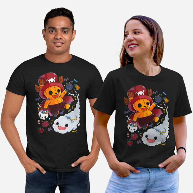 Halloween Deer-unisex basic tee-Vallina84
