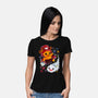 Halloween Deer-womens basic tee-Vallina84