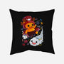 Halloween Deer-none removable cover w insert throw pillow-Vallina84