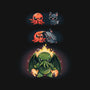 Demon Fusion-none removable cover w insert throw pillow-Vallina84