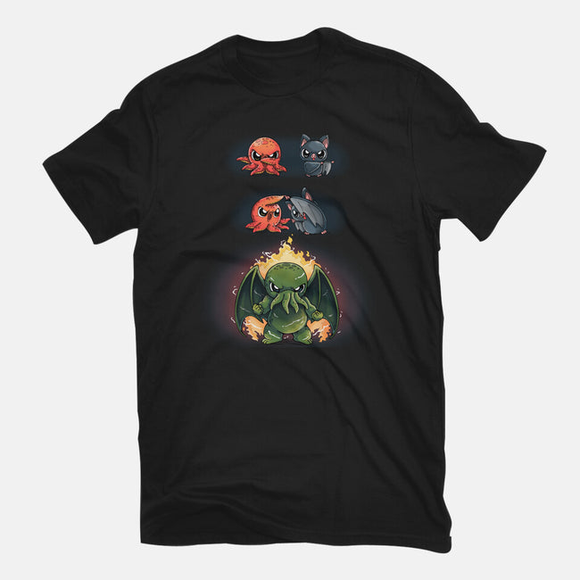 Demon Fusion-mens premium tee-Vallina84