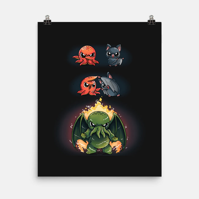 Demon Fusion-none matte poster-Vallina84