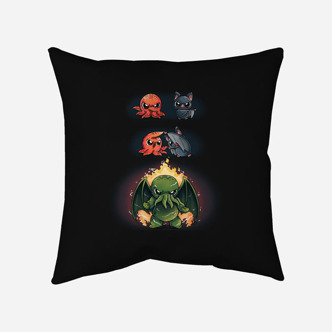 Demon Fusion-none removable cover w insert throw pillow-Vallina84