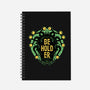 Typographic Beholder-none dot grid notebook-Logozaste