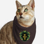 Typographic Beholder-cat bandana pet collar-Logozaste