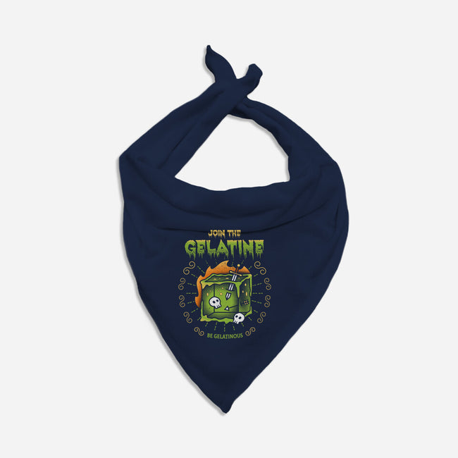 Join The Gelatine-cat bandana pet collar-Logozaste