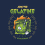 Join The Gelatine-womens v-neck tee-Logozaste