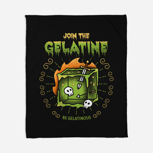 Join The Gelatine-none fleece blanket-Logozaste