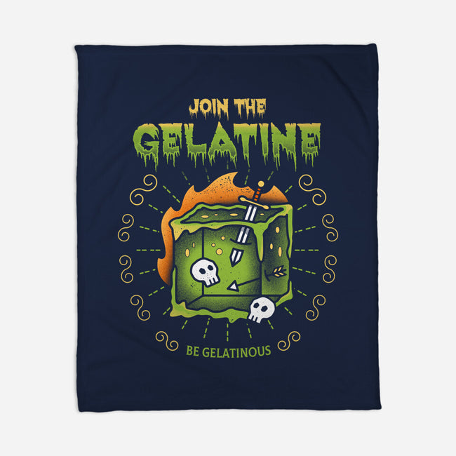 Join The Gelatine-none fleece blanket-Logozaste