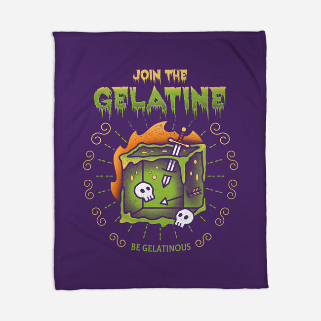 Join The Gelatine-none fleece blanket-Logozaste