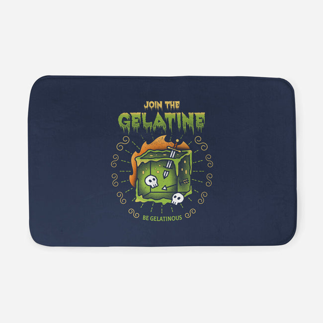 Join The Gelatine-none memory foam bath mat-Logozaste
