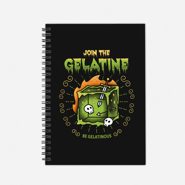 Join The Gelatine-none dot grid notebook-Logozaste