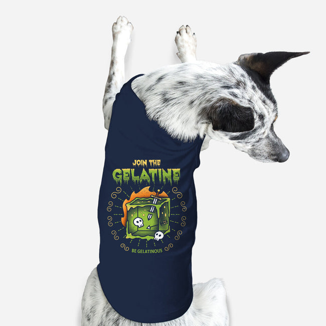 Join The Gelatine-dog basic pet tank-Logozaste
