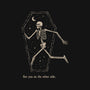 See You On The Other Side-none removable cover w insert throw pillow-dfonseca