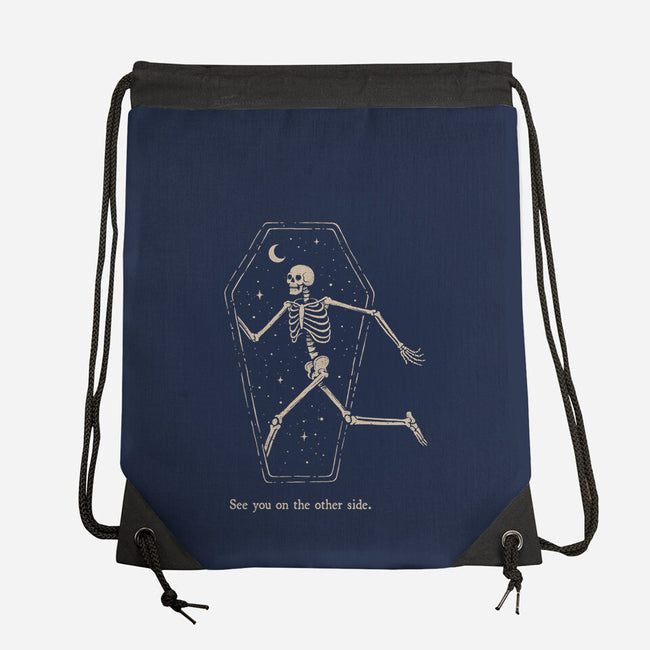 See You On The Other Side-none drawstring bag-dfonseca