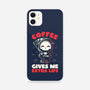 Coffee Gives Me Extra Life-iphone snap phone case-koalastudio