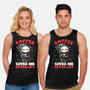 Coffee Gives Me Extra Life-unisex basic tank-koalastudio