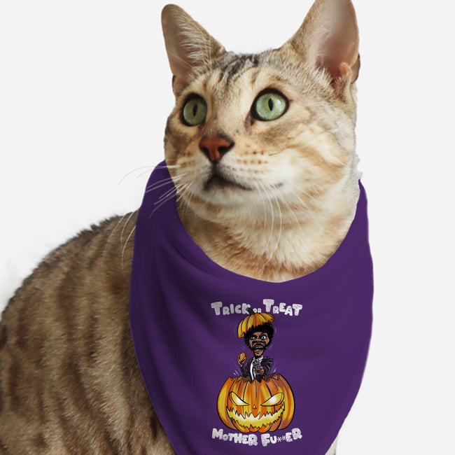 Trick Or Treat Fiction-cat bandana pet collar-fanfabio