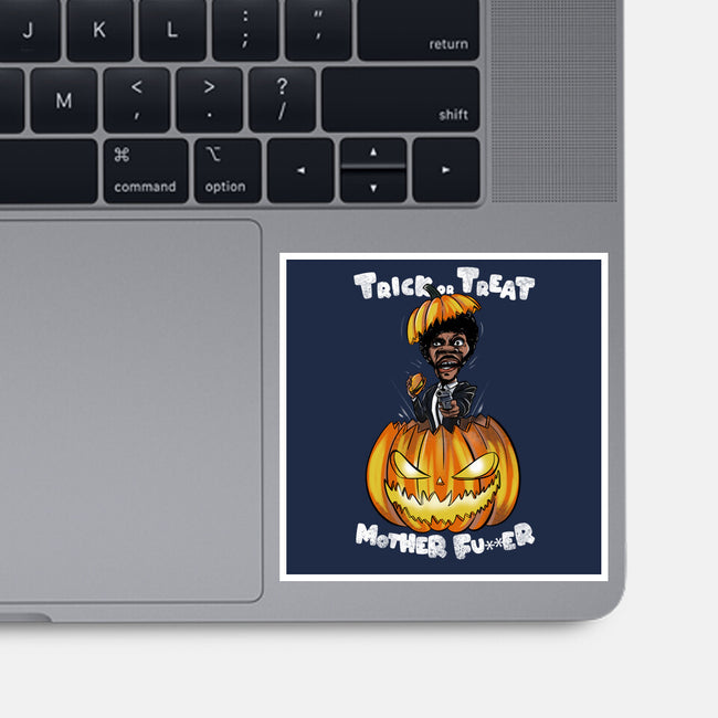 Trick Or Treat Fiction-none glossy sticker-fanfabio