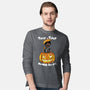 Trick Or Treat Fiction-mens long sleeved tee-fanfabio
