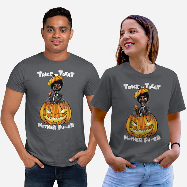 Trick Or Treat Fiction-unisex basic tee-fanfabio