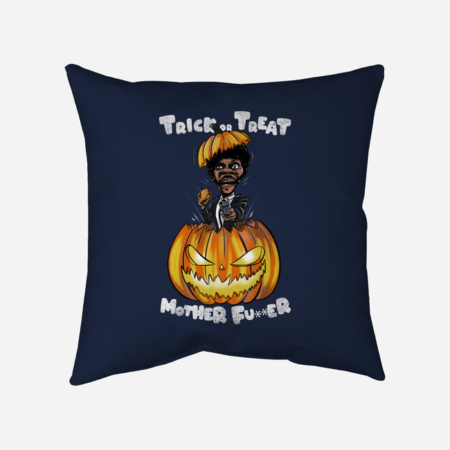 Trick Or Treat Fiction-none removable cover w insert throw pillow-fanfabio