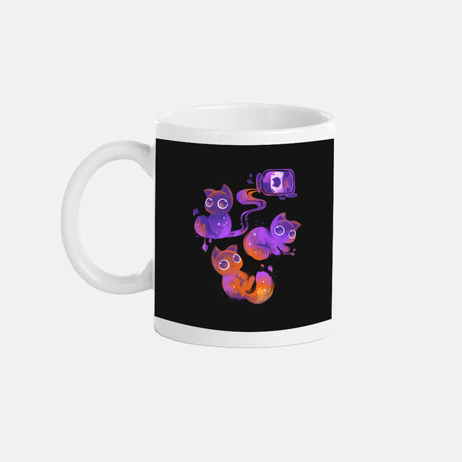 Halloween Candy Cats-none mug drinkware-ricolaa