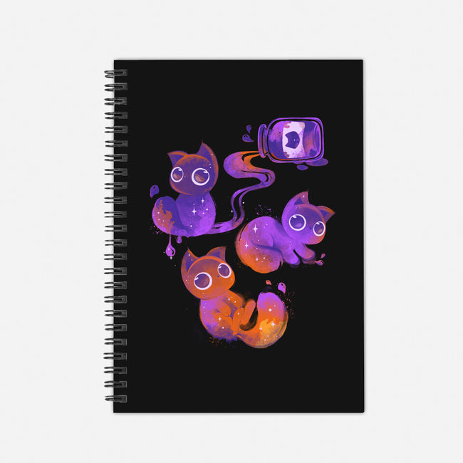 Halloween Candy Cats-none dot grid notebook-ricolaa