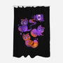 Halloween Candy Cats-none polyester shower curtain-ricolaa