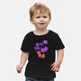 Halloween Candy Cats-baby basic tee-ricolaa