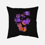 Halloween Candy Cats-none removable cover throw pillow-ricolaa