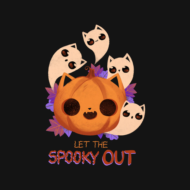 Let The Spooky Out-womens basic tee-ricolaa