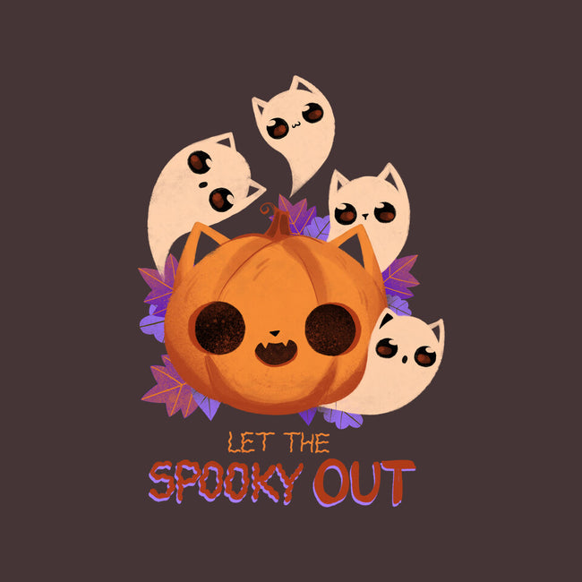 Let The Spooky Out-none removable cover w insert throw pillow-ricolaa