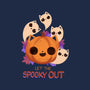 Let The Spooky Out-womens basic tee-ricolaa