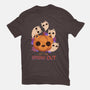 Let The Spooky Out-womens basic tee-ricolaa