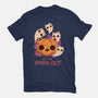 Let The Spooky Out-womens basic tee-ricolaa