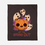 Let The Spooky Out-none fleece blanket-ricolaa