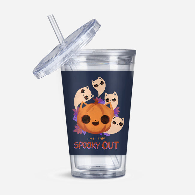 Let The Spooky Out-none acrylic tumbler drinkware-ricolaa