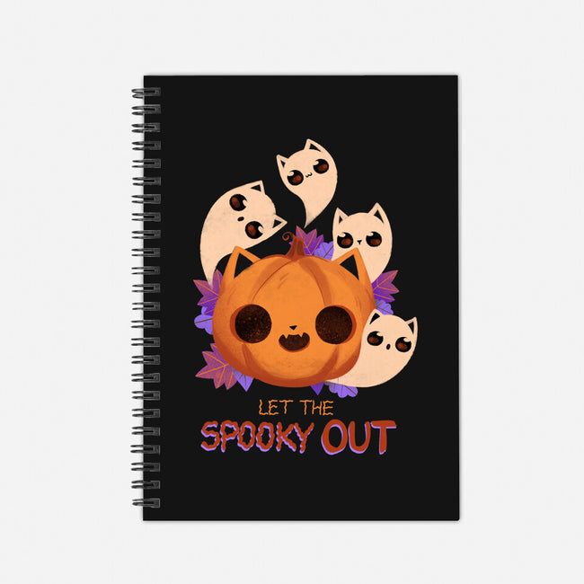 Let The Spooky Out-none dot grid notebook-ricolaa