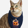 Let The Spooky Out-cat bandana pet collar-ricolaa