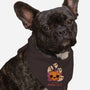 Let The Spooky Out-dog bandana pet collar-ricolaa