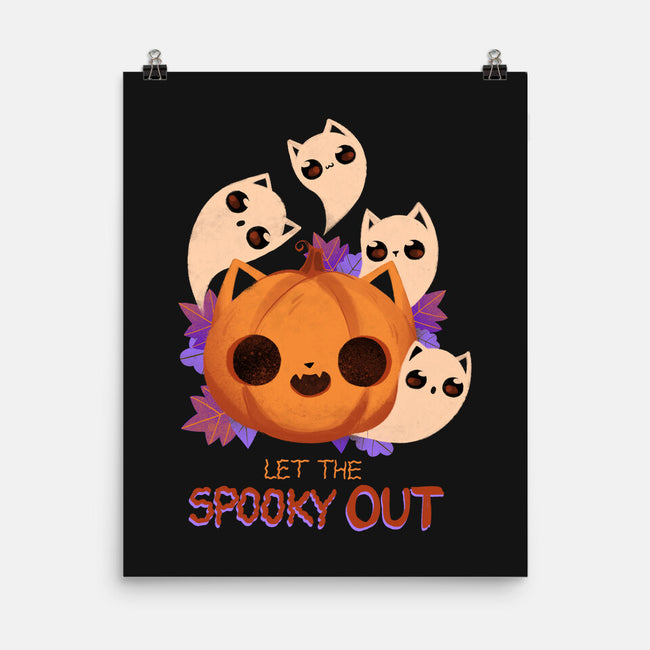 Let The Spooky Out-none matte poster-ricolaa