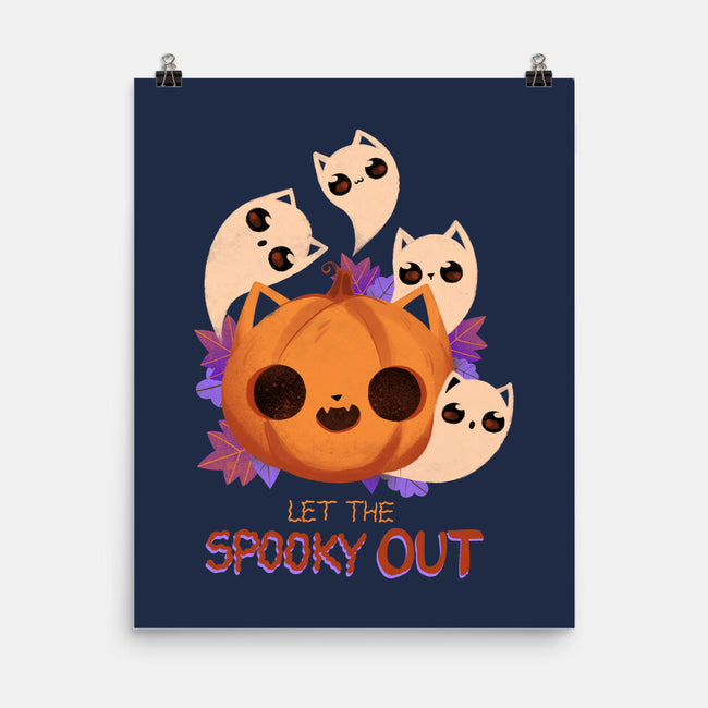 Let The Spooky Out-none matte poster-ricolaa