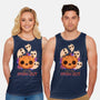 Let The Spooky Out-unisex basic tank-ricolaa